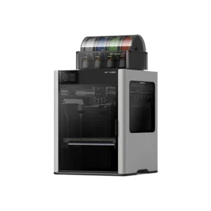 Impresora 3D Bambu Lab H2D Combo vista frontal con AMS Lite