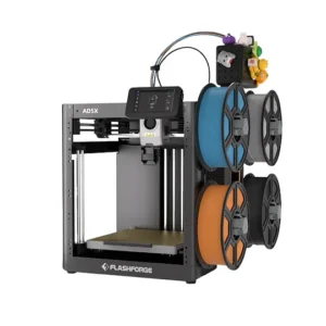 Impresora 3D Flashforge Adventurer 5X multicolor vista frontal