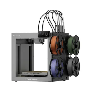 Flashforge Creator 5 impresora 3D de cuatro cabezales multicolor vista frontal
