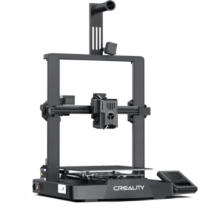 Impresora 3D Creality Ender 3 V3 KE vista frontal con pieza impresa en PLA