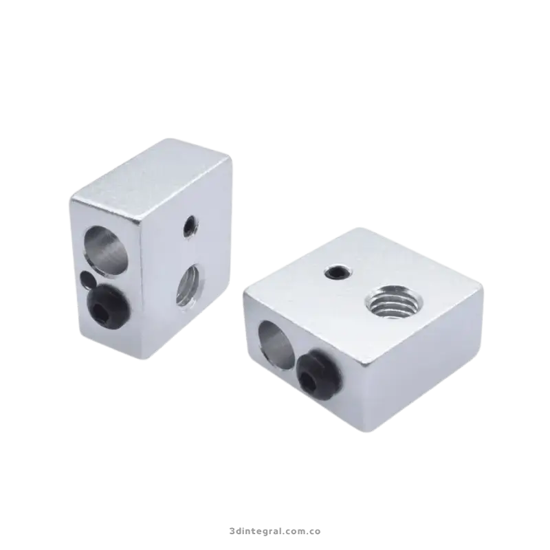 Bloque calefactor de aluminio V5 MK8