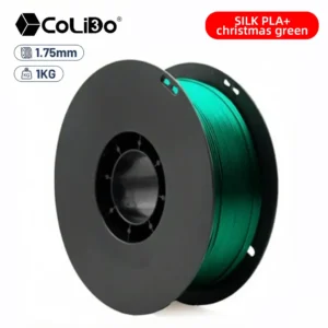 Filamento PLA silk Verde Navidad