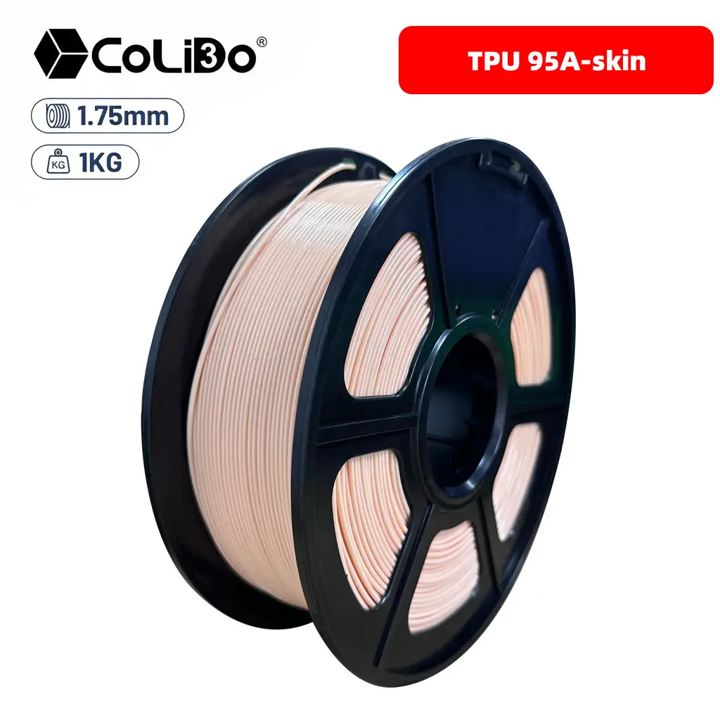 Filamento flexible TPU 95A Piel